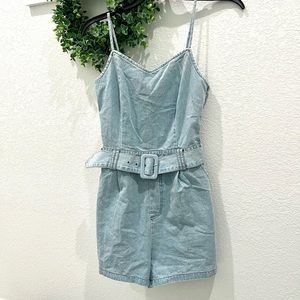 Blue Jean Romper